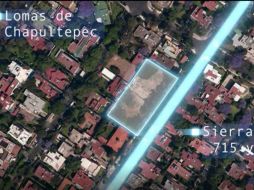 El exgobernador de Veracruz planeaba construir la gran casa en Lomas de Chapultepec, en la Ciudad de México. SUN / ESPECIAL