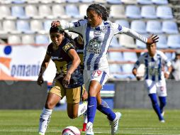 Las jugadoras del cuadro local vencieron por 3-0 a Pumas, en la fecha 1 del Apertura 2017. TWITTER / @LIGAMXFemenil