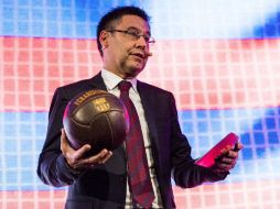 Bartomeu cree con que la posible salida de Nyemar 'habría más recursos para competir con los grandes clubes'. TWITTER / @jmbartomeu
