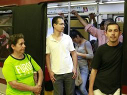 El servicio de la Línea Uno del Tren estuvo detenido durante algunos minutos. EL INFORMADOR / G. Gallo