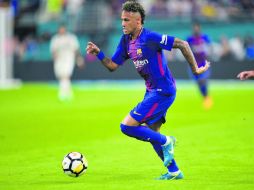 Neymar. El brasileño volverá el martes a Barcelona, aunque no se sabe si entrenará con el equipo blaugrana. AFP / ARCHIVO