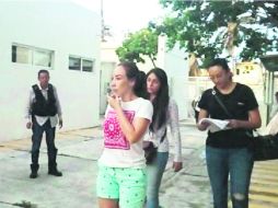 Dominga Xóchitl Tress Rodríguez en el 'Penalito' de la Colonia Playa Linda. ESPECIAL /