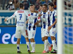 Pachuca obtuvo sus primeras tres unidades para ocupar el subliderato del sector. MEXSPORT / ARCHIVO