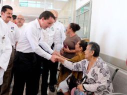 Mikel Arriola Peñalosa, director general del IMSS, estuvo de visita en Guadalajara. FACEBOOK / MikelArriolaPenalosa
