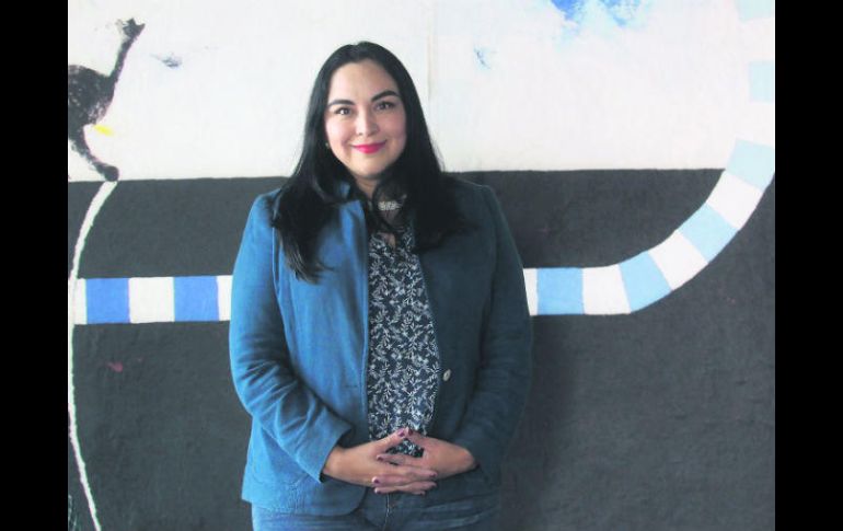 Responsable. Patricia Montelongo, a cargo de la exposición. EL INFORMADOR / E. Barrera