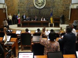 Aunque la ratificación es hasta 2019, cuando cumpla los 70 años y le aplique el retiro forzoso. TWITTER / @LegislativoJal