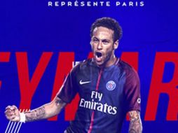 El brasileño firmó hoy con el PSG un contrato que lo vincula al PSG hasta el 30 de junio de 2022. TWITTER / @PSG_inside