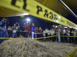 Se trata de un área de médanos cubiertos por maleza, con montículos de tierra que fue sacada para poder dejar los cuerpos. SUN / ARCHIVO