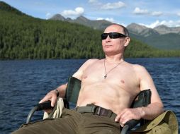 Putin es un conocido amante de la naturaleza que aprovecha cualquier ocasión para hacer escapadas a lejanos lugares. AFP / A. Nikolsky