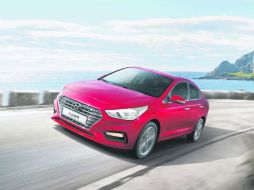 El auto ya está a la venta en México con cinco versiones. ESPECIAL / Hyundai