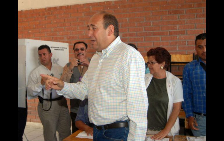 Moreira Valdez que las clases obreras y campesinas deben ser tomadas en cuenta por el PRI si este pretende ganar las elecciones. NTX / ARCHIVO