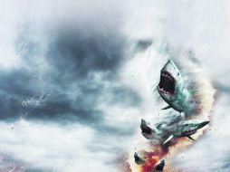 La saga combina el terror de los tiburones con lo impredecible de los tornados. ESPECIAL /