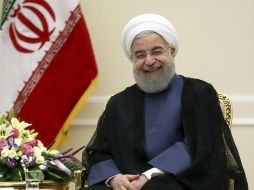 Rohani insiste en que Irán mantendrá la vía de la ''moderación'' y ''una relación constructiva con el mundo''. AFP / E. Noroozi