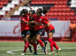 Xolos se impuso a Morelia con goles de Evelyn Fernández y Valeria Barajas. MEXSPORT / Emiliano