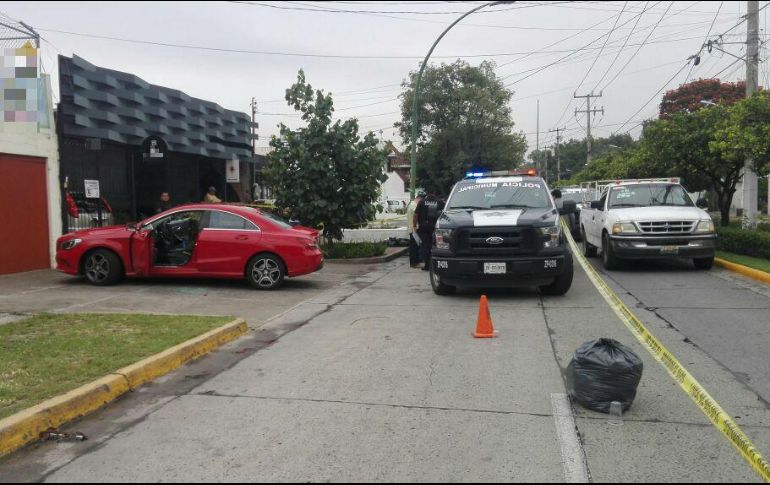 La zona del incidente fue acordonada por las autoridades.