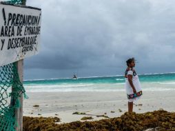 Exhortan a la población a seguir las medidas preventivas de las autoridades de Protección Civil del estado. AFP / E. Ruiz