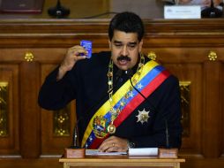 El presidente venezolano ha atribuido las recientes protestas de la oposición como una conspiración internacional para derrocarlo. AFP / R. Schemidt