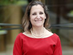 Chrystia Freeland resaltó que se espera un asesoramiento ‘sin filtro’ antes y durante el curso de las renegociaciones con México y EU. EFE / ARCHIVO