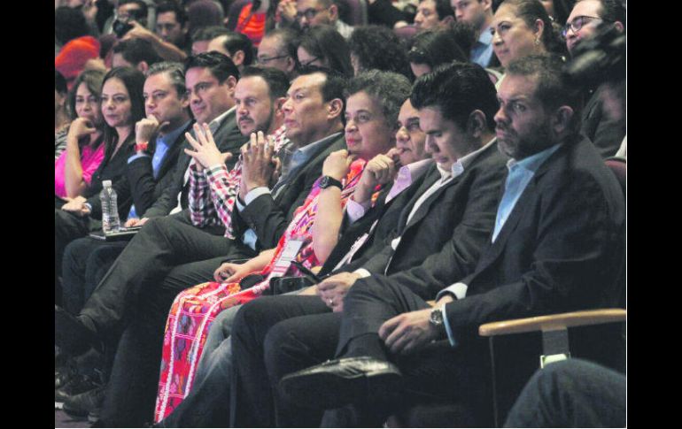 La Mesa Nacional Visión de Futuro convocó a alrededor de 650 priistas y se llevó a cabo en el Palacio de la Cultura y la Comunicación. ESPECIAL /