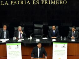 El Senado organizó el foro La Justicia que México Necesita: Mitos y Realidades del nuevo Sistema Penal Acusatorio. SUN / L. Godínez