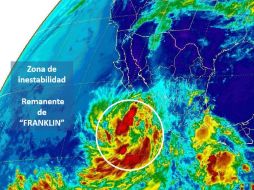 Los desprendimientos nubosos ocasionarán potencial de tormentas puntuales en el Estado este fin de semana. TWITTER / @conagua_clima