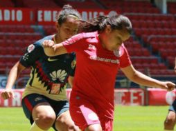 América marcha en segundo lugar de la Liga Femenil, con Pachuca en el primer sitio. ESPECIAL / www.ligafemenil.mx/