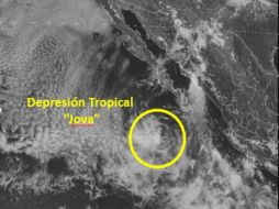 Jova es el décimo ciclón tropical de esta temporada en el Pacífico. TWITTER / conagua_clima