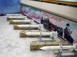 Misiles Sayyad-3, parte del arsenal desarrollado por Irán. AFP / Ministerio de Defensa de Irán