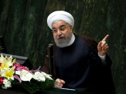 Trump ha demostrado al mundo que 'no es un buen socio', afirma Rohani. AFP / A. Kenare