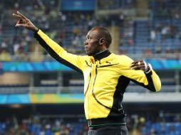 Bolt es un ferviente seguidor de los Red Devils. NTX / ARCHIVO