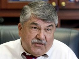 ‘No podemos sentarnos en un consejo con un presidente que tolera el sectarismo y el terrorismo nacional’, dijo Trumka. AP / ARCHIVO