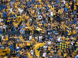 Los aficionados de UANL gritaron '¡ehhh Tigres! durante el partido de Liga contra Querétaro.' MEXSPORT / ARCHIVO