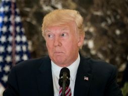 Trump tuiteó que ''poblaciones, ciudades y estados de todo Estados Unidos sufren daños. ¡Se pierden muchos empleos!''. AFP / D. Angerer