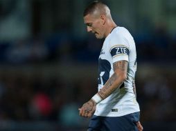 Nicolás Castillo hizo críticas contra el árbitro Erick Yair Miranda, tras el partido de la jornada 3, contra el América. MEXSPORT / ARCHIVO