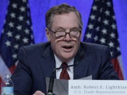 Los comentarios de Lighthizer dejan entrever que las negociaciones del acuerdo podrían ser conflictivas. EFE / L. Nolly