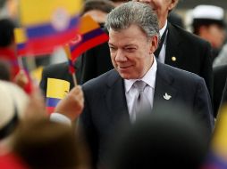 El jefe de Estado colombiano señala que ''no puede entronizarse y perpetuarse una dictadura en el centro de América Latina''. EFE / ARCHIVO