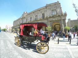 El pasado 9 de agosto, se presentó el modelo de calandrias motorizadas que recorrerán la ciudad. EL INFORMADOR / ARCHIVO