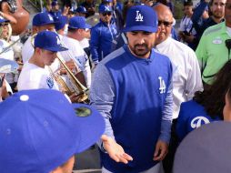 El 'Titán' jugó su último partido de Grandes Ligas el pasado 11 de junio. TWITTER / @Dodgers
