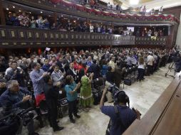 La Asamble Nacional Constituyente decidió hoy adjudicarse las tareas del Parlamento venezolano. EFE / AVN
