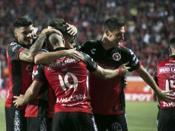 Xolos fue mucho mejor en el primer tiempo y le bastaron 36 minutos para conseguir una ventaja que nunca perdería. NTX / E. Jaramillo