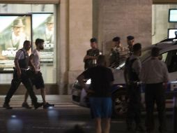 Una agente de policía informó que fue detenido un hombre con pistola falsa. AFP / J. Reina