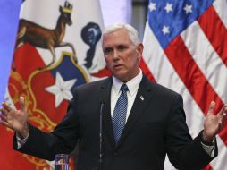 El vicepresidente es un maestro en esquivar y hacer que las frases más escandalosas de Trump suenen razonables. AP / E. Felix