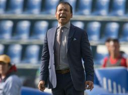 El 'profe' destacó que el arbitraje no se debe utilizar como excusa de su parte por no haber obtenido un buen resultado el sábado. MEXSPORT / ARCHIVO