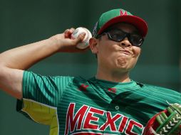 El lanzador Jorge García tuvo una destacada actuación, sólo toleró un hit y ponchó a cinco toleteros de Seúl. AP / G.J. Puskar