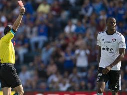 Barreiro fue expulsado al minuto 39 en el enfrentamiento ante Cruz Azul. MEXSPORT / ARCHIVO