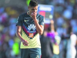 América. Edson Álvarez fue expulsado en partido contra Lobos. MEXSPORT /