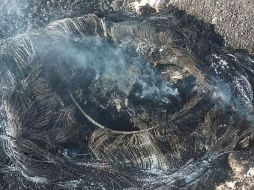 El cuerpo fue hallado por una persona que pasaba por el lugar. ESPECIAL /