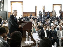 Carlos Álvarez del Castillo señaló que el diario recibe todos los días el voto de confianza de los jaliscienses. EL INFORMADOR / J. Camacho