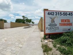 Alrededor de 200 terrenos con una superficie de 274 metros cuadrados tienen un costo de cuatro mil quinientos pesos por metro cuadrado. SUN / R. Lugo