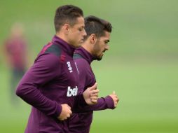 El tapatío entró al campo de juego al minuto 64. TWITTER / @WestHamUtd